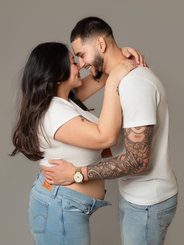 Kevin Socola Films couple maternity photography Fairfax VA intimate moment